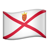 🇯🇪 Flagge: Jersey Emoji von Apple
