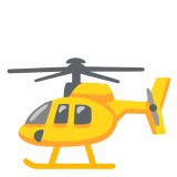 🚁 Вертолет, смайлик от Google