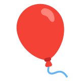 🎈 Luftballon Emoji von Google