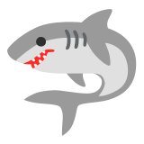 🦈 Акула, смайлик от Google