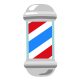 💈 Barbershop-Säule Emoji von Google