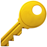 🔑 Schlüssel Emoji von Apple