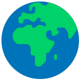 🌍 Globus Mit Europa Und Afrika Emoji von Microsoft