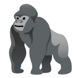 🦍 Gorilla Emoji von Google