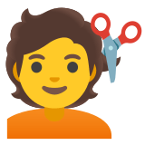 💇 Person Beim Haareschneiden Emoji von Google