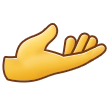 🫴 Palm Up Hand, Emoji by Samsung