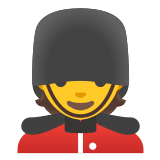 💂 Wachmann/wachfrau Emoji von Google