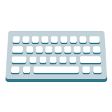 ⌨️ Клавиатура, смайлик от Google