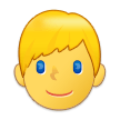 👱‍♂️ Homme Blond Emoji par Samsung