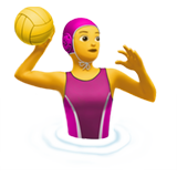 🤽‍♀️ Woman Playing Water Polo, Emoji by Apple