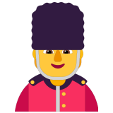 💂 Wache Emoji von Microsoft