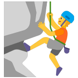 🧗 Bergsteiger(in) Emoji von Microsoft