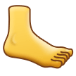 🦶 Fuß Emoji von Samsung