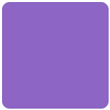 🟪 Carré Violet Emoji par Microsoft