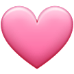 🩷 Pink Heart, Emoji by Samsung