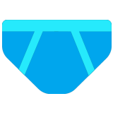 🩲 Briefs, Emoji by Microsoft