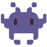 👾 Computerspiel-Monster Emoji von Microsoft