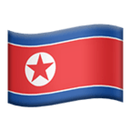 🇰🇵 Drapeau : Corée Du Nord Emoji par Microsoft