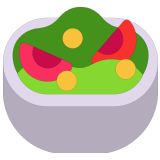 🥗 Salade Verte Emoji par Microsoft