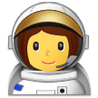 👩‍🚀 Astronautin Emoji von Samsung