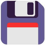 💾 Diskette Emoji von Microsoft