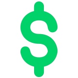 💲 Dollarzeichen Emoji von Microsoft