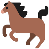 🐎 Pferd Emoji von Microsoft