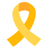 🎗️ Reminder Ribbon, Emoji by Google