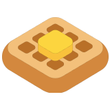 🧇 Waffle, Emoji by Microsoft