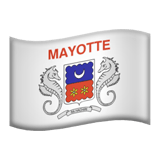🇾🇹 Flagge: Mayotte Emoji von Apple