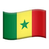 🇸🇳 Flagge: Senegal Emoji von Apple