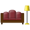 🛋️ Sofa Und Lampe Emoji von Samsung