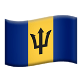 🇧🇧 Флаг: Барбадос, смайлик от Apple