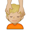 💆🏼 Person Getting Massage: Medium-Light Skin Tone, Emoji by Samsung