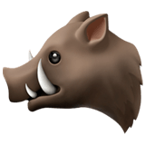 🐗 Wildschwein Emoji von Apple