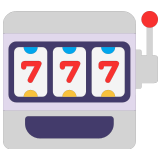 🎰 Spielautomat Emoji von Microsoft