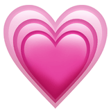 💗 Cœur Grandissant Emoji par Apple