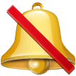🔕 Durchgestrichene Glocke Emoji von Samsung