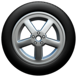 🛞 Wheel, Emoji by Apple