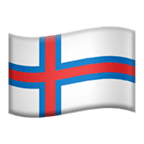 🇫🇴 Flagge: Färöer Emoji von Microsoft