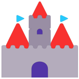 🏰 Schloss Emoji von Microsoft