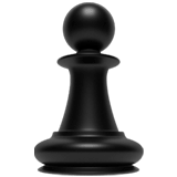 ♟️ Bauer Schach Emoji von Apple