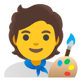 🧑‍🎨 Artist, Emoji by Google
