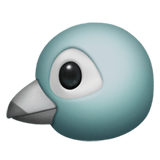 🐦 Vogel Emoji von Apple