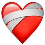 ❤️‍🩹 Mending Heart, Emoji by Apple