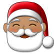 🎅🏽 Санта-Клаус: Средний Тон Кожи, смайлик от Samsung