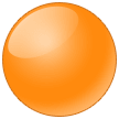 🟠 Oranger Kreis Emoji von Samsung