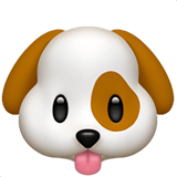 🐶 Hundegesicht Emoji von Apple