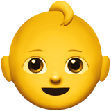 👶 Baby Emoji von Apple