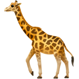 🦒 Giraffe Emoji von Apple